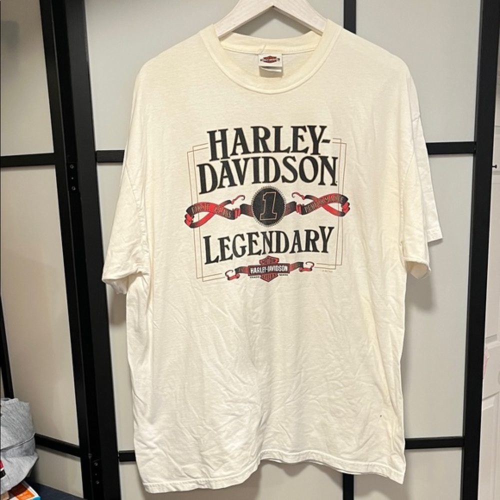 Harley-Davidson x Greenville SC White Legendary Tee Men's Size XL